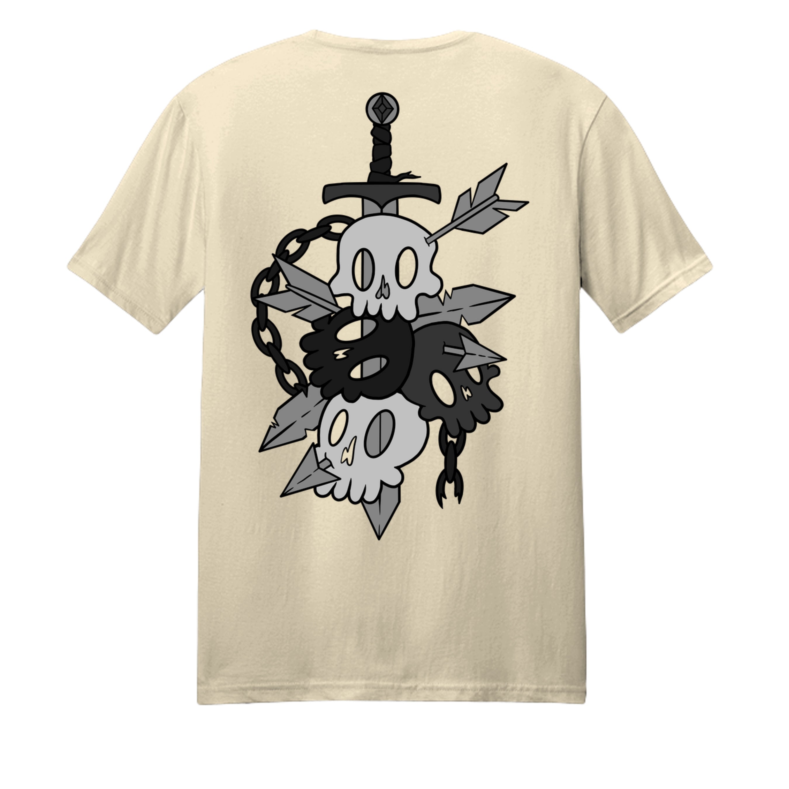 Faded Cream - 1301GD - BACK